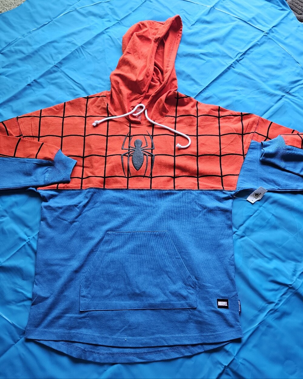 Disneyland Marvel Spider-Man Spirit Jersey Pullover Hoodie